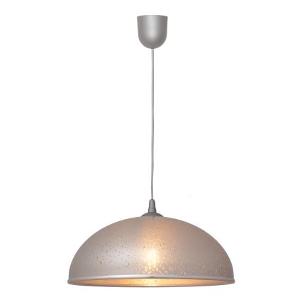 Żyrandol na lince CIRCLE 1xE27/15W/230V szary