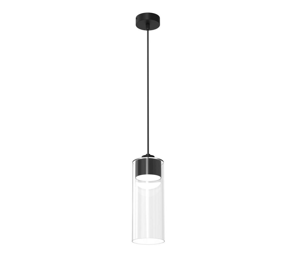 Żyrandol na lince CLARISSA 1xGX53/12W/230V czarny