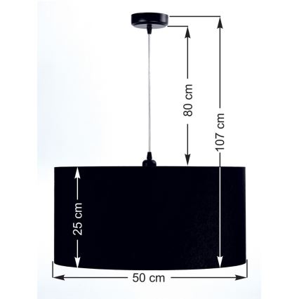 Żyrandol na lince CLASSIC 1xE27/60W/230V