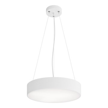 Żyrandol na lince CLEO 3xE27/24W/230V śr. 40 cm biały