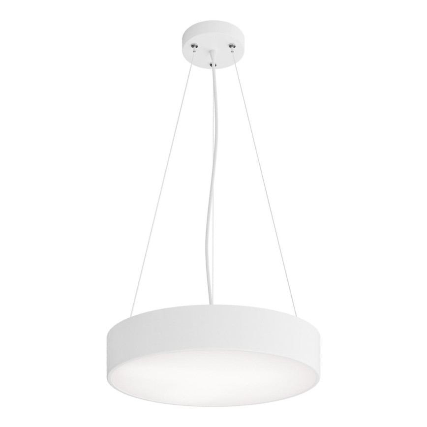 Żyrandol na lince CLEO 3xE27/24W/230V śr. 40 cm biały