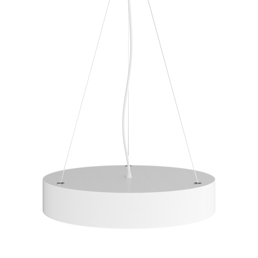 Żyrandol na lince CLEO 3xE27/24W/230V śr. 40 cm biały