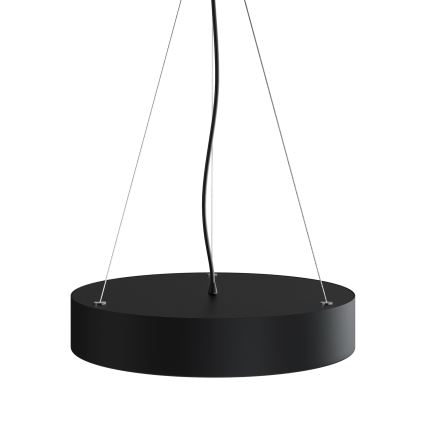 Żyrandol na lince CLEO 3xE27/24W/230V śr. 40 cm czarny