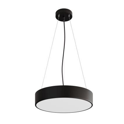 Żyrandol na lince CLEO 3xE27/24W/230V śr. 40 cm czarny