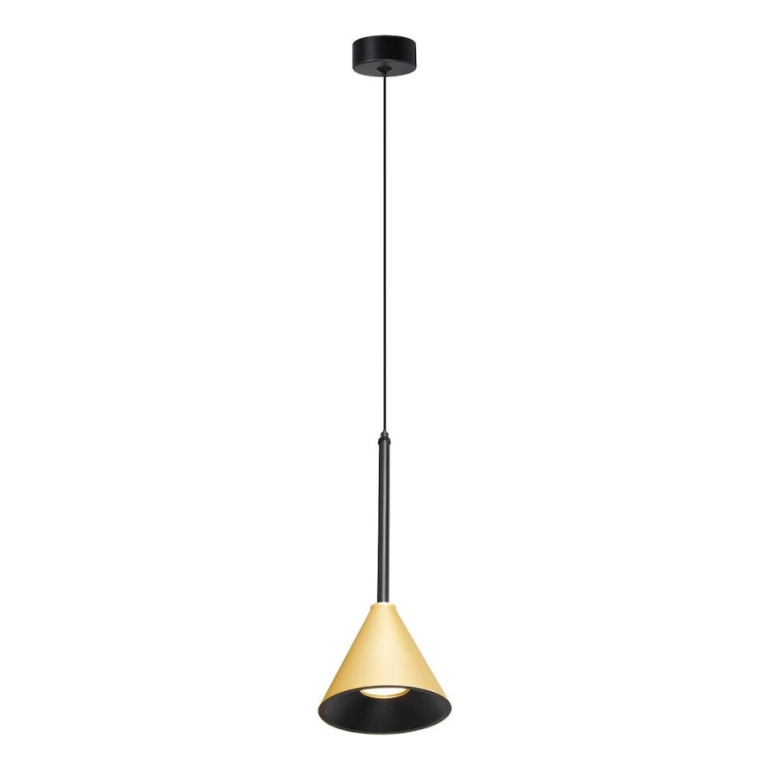 Żyrandol na lince CONE 1xGU10/10W/230V złoty/czarny