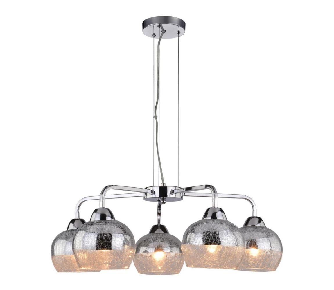 Żyrandol na lince CROMINA 5xE27/60W/230V