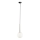 Żyrandol na lince DAISY 1xG9/12W/230V śr. 14 cm chrom błyszczący/czarny/biały