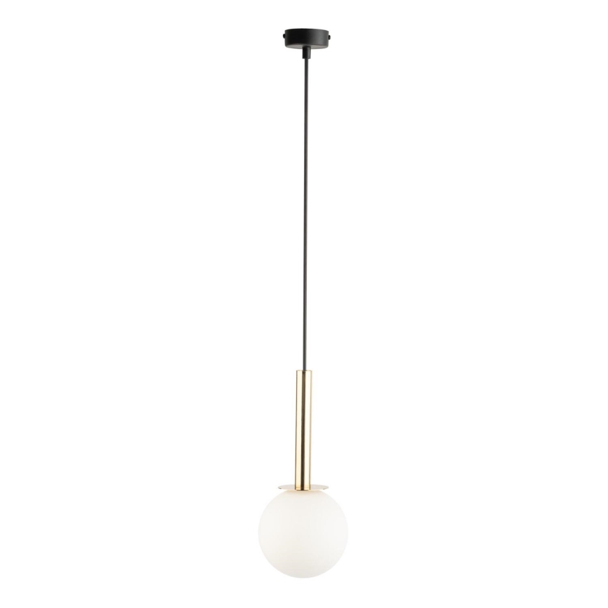 Żyrandol na lince DAISY 1xG9/12W/230V śr. 14 cm złoty/czarny/biały