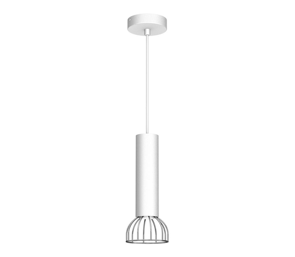 Żyrandol na lince DANTE 1xGU10/25W/230V srebrny/chrom błyszczący