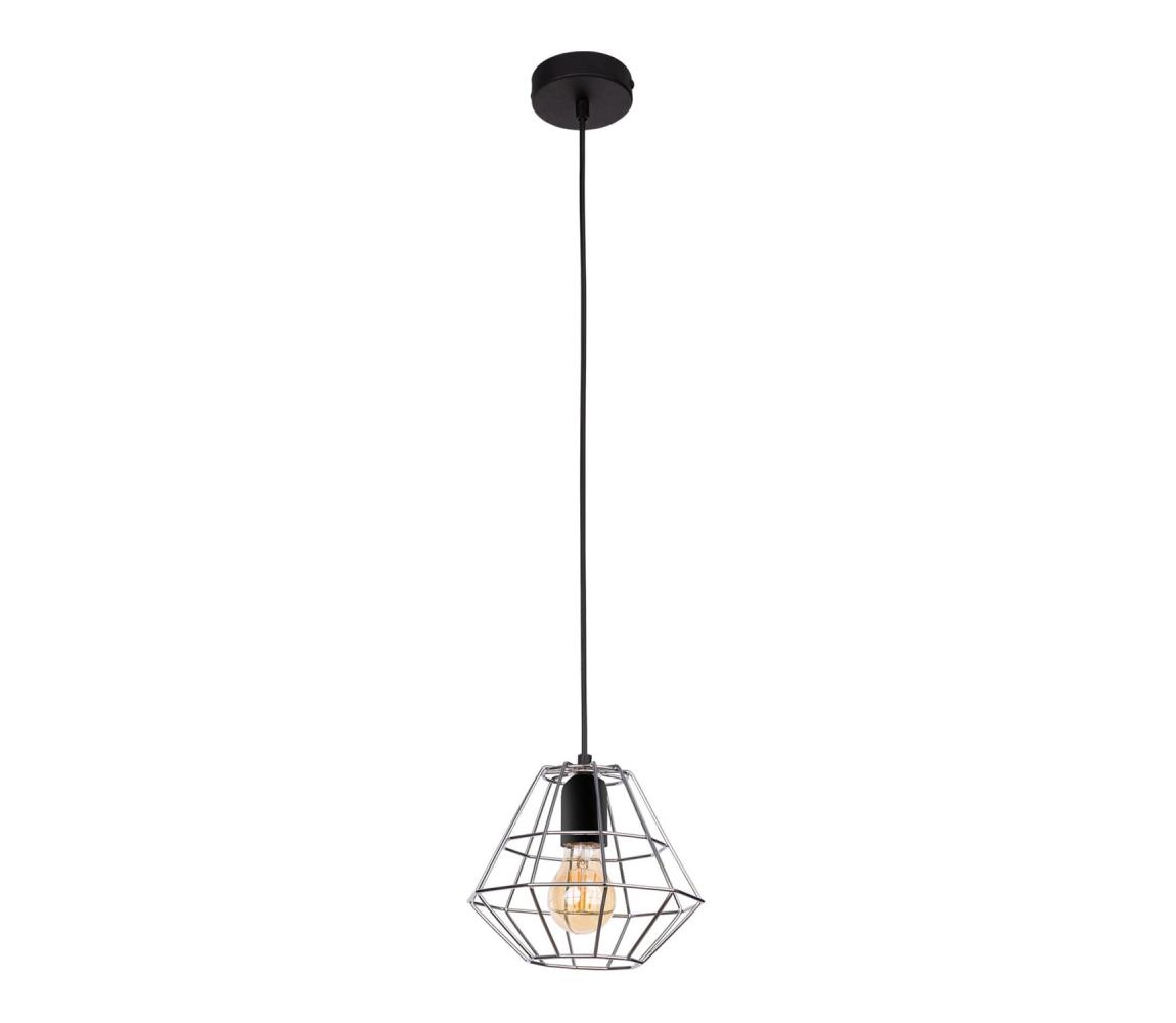 Żyrandol na lince DIAMOND 1xE27/60W/230V