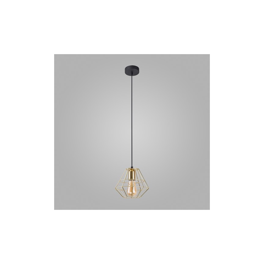 Żyrandol na lince DIAMOND 1xE27/60W/230V