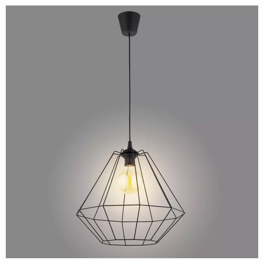 Żyrandol na lince DIAMOND 1xE27/60W/230V