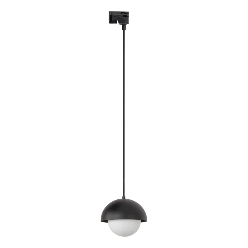 Żyrandol na lince do 1-fazowego systemu szynowego BONO 1xG9/8W/230V czarny