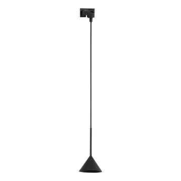 Żyrandol na lince do 1-fazowego systemu szynowego CONO MINI 1xGU10/10W/230V czarny
