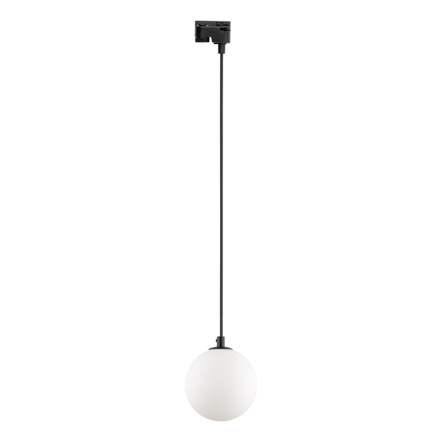 Żyrandol na lince do 1-fazowego systemu szynowego TRACER 1xG9/8W/230V czarny/biały