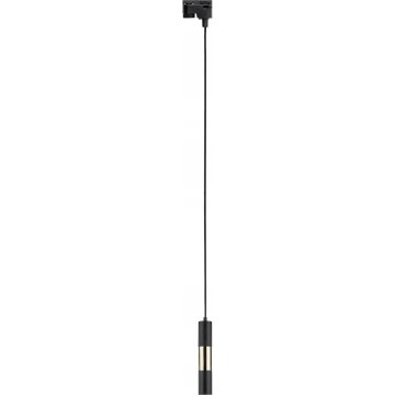 Żyrandol na lince do 1-fazowego systemu szynowego TRACER 1xGU10/10W/230V czarny/złoty