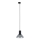 Żyrandol na lince do 3-fazowego systemu szynowego NEO 1xE27/15W/230V czarny/dym czarny