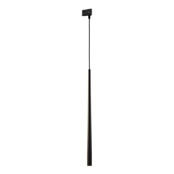 Żyrandol na lince do 3-fazowego systemu szynowego PIANO 1xG9/8W/230V czarny