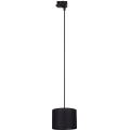 Żyrandol na lince do 3-fazowego systemu szynowego TRACER 1xE27/15W/230V śr. 20 cm czarny