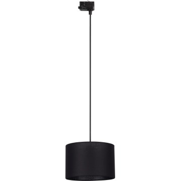Żyrandol na lince do 3-fazowego systemu szynowego TRACER 1xE27/15W/230V śr. 30 cm czarny