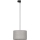 Żyrandol na lince do 3-fazowego systemu szynowego TRACER 1xE27/15W/230V śr. 38 cm czarny/szary