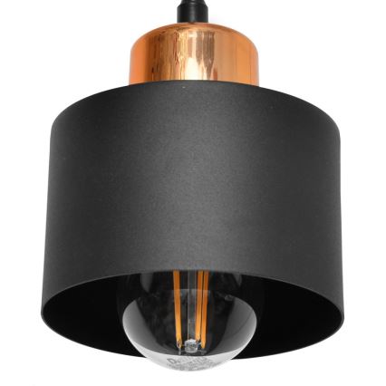 Żyrandol na lince EDISON 2xE27/15W/230V