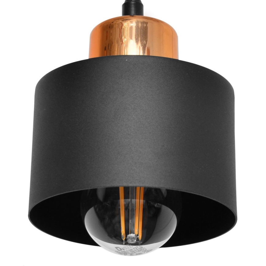 Żyrandol na lince EDISON 2xE27/15W/230V