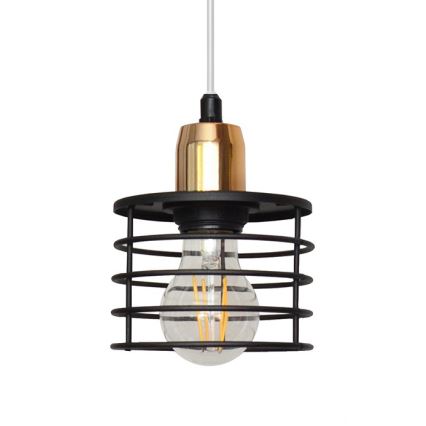 Żyrandol na lince EDISON 3xE27/15W/230V