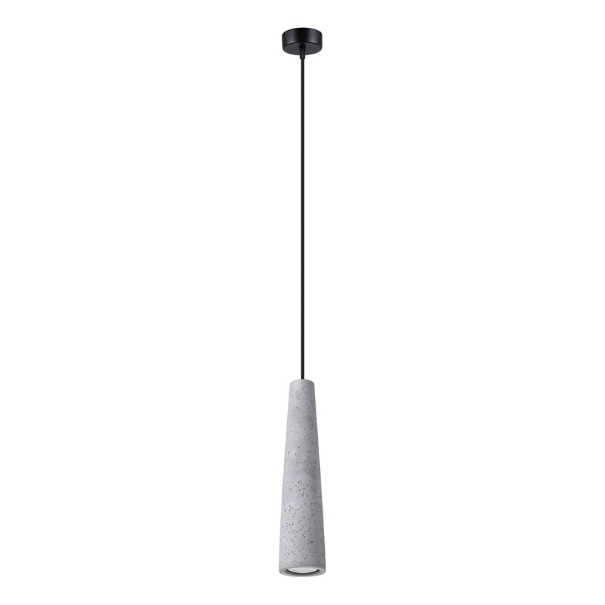 Żyrandol na lince ELECTRA 1xGU10/10W/230V beton/szary