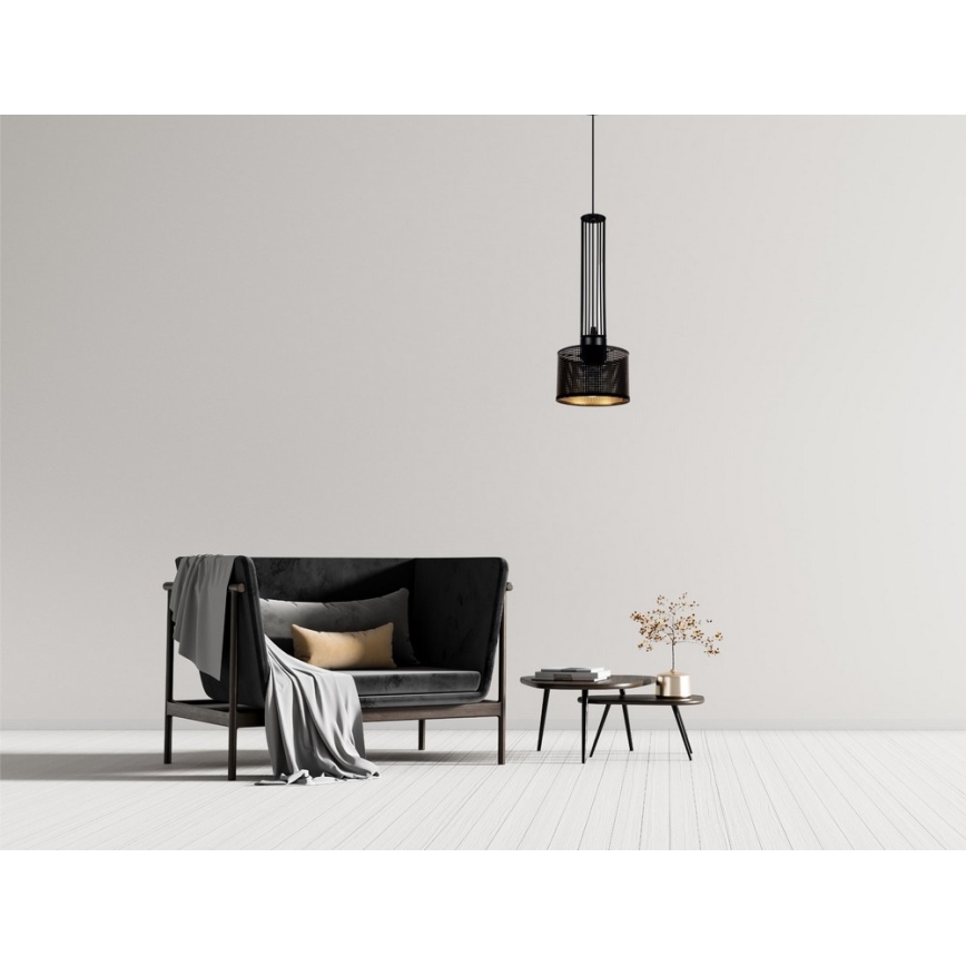 Żyrandol na lince ELIS 1xE27/60W/230V śr. 15 cm