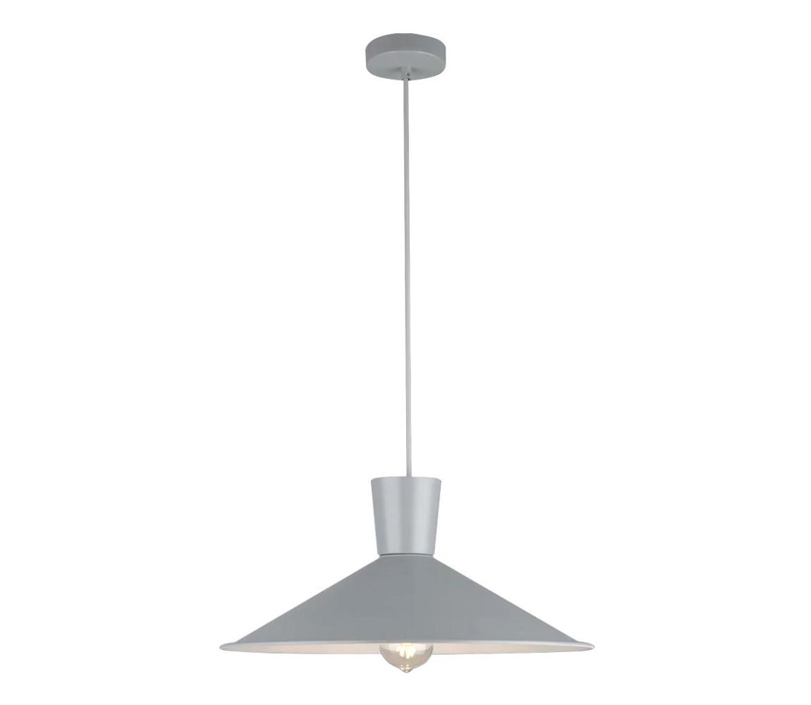 Żyrandol na lince ELISTA 1xE27/60W/230V szary