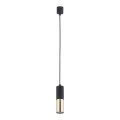 Żyrandol na lince ELIT 1xGU10/10W/230V czarny