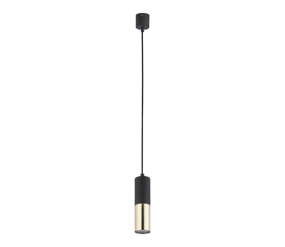 Żyrandol na lince ELIT 1xGU10/10W/230V czarny