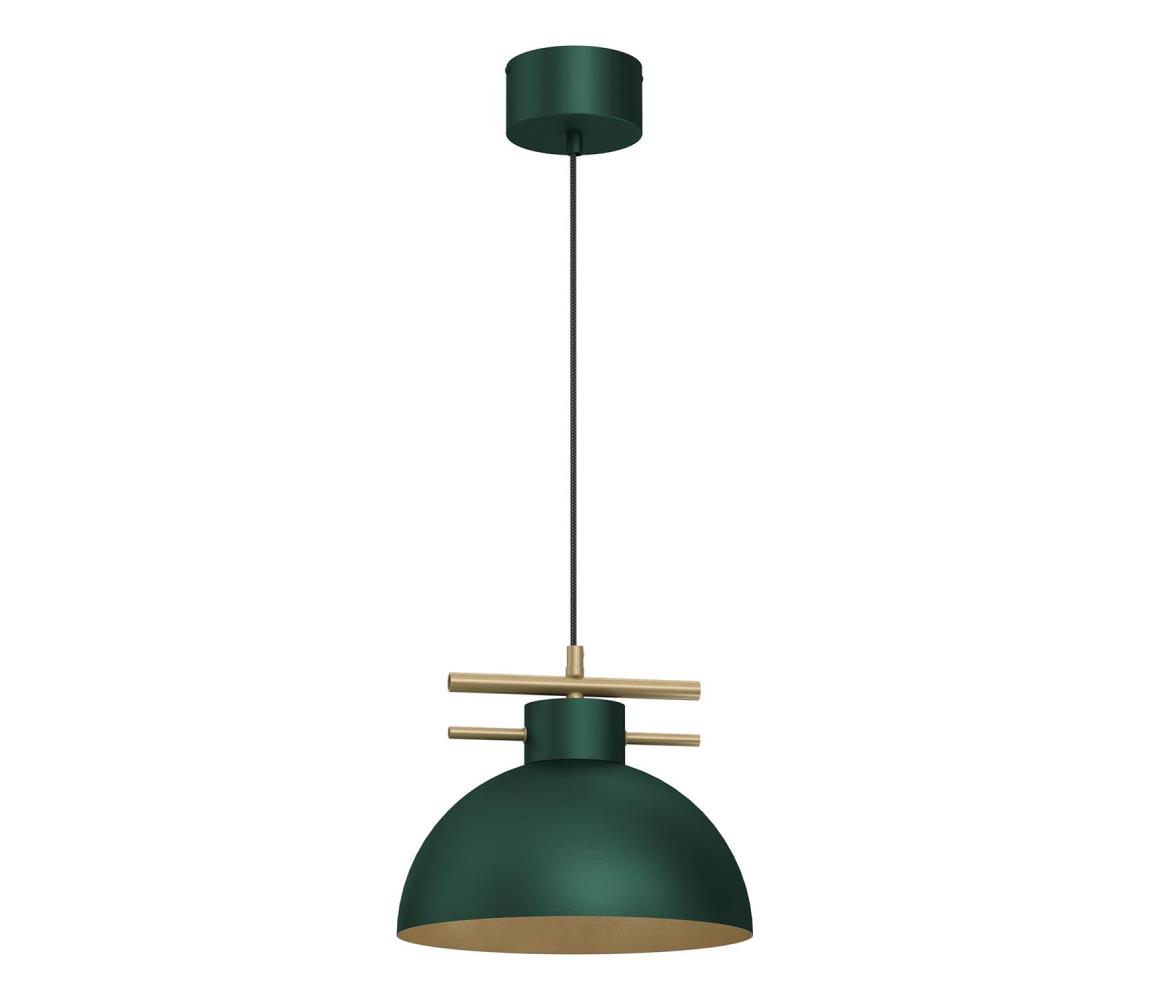 Żyrandol na lince ESTATE 1xE27/15W/230V zielony