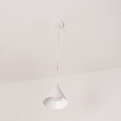 Žyrandol na lince ETNA 1xE27/15W/230V śr. 18,5 cm biały