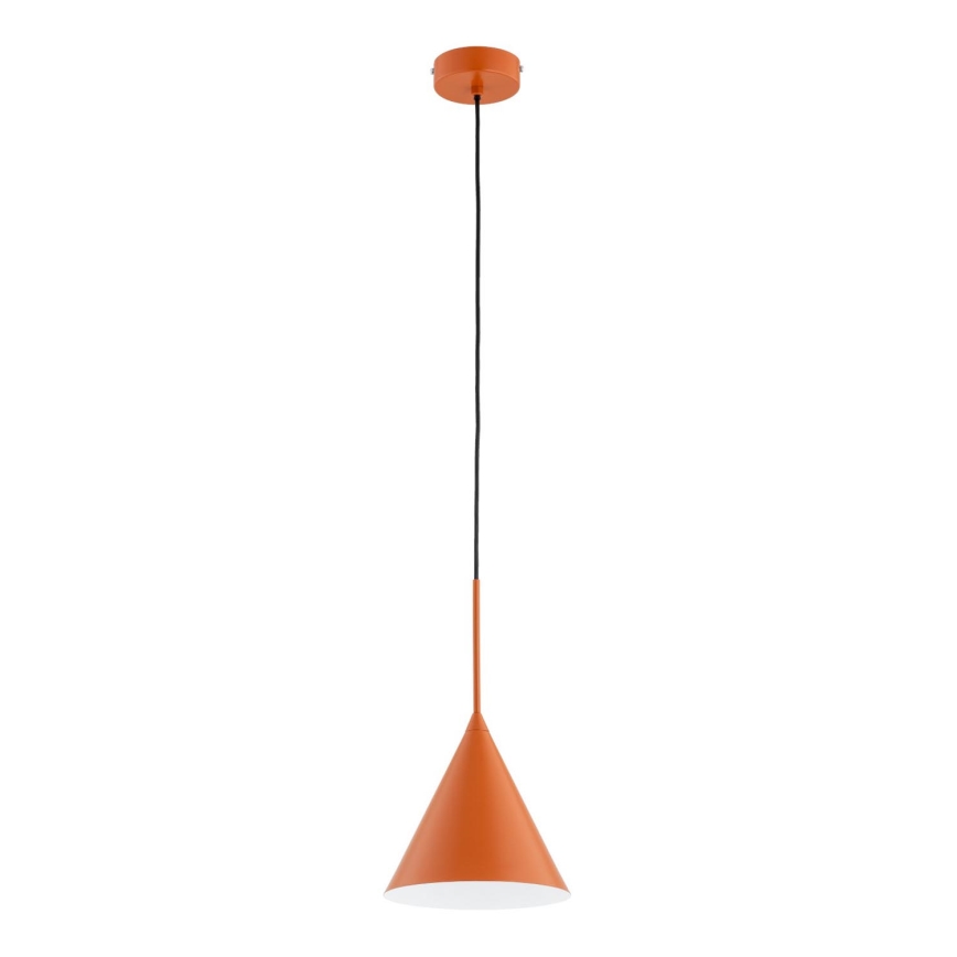 Żyrandol na lince FABO 1xE27/15W/230V miedź