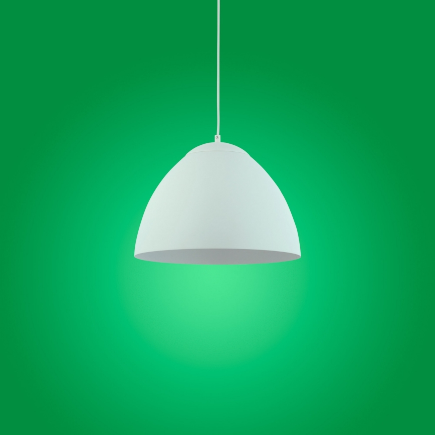 Żyrandol na lince FARO 1xE27/60W/230V bialy