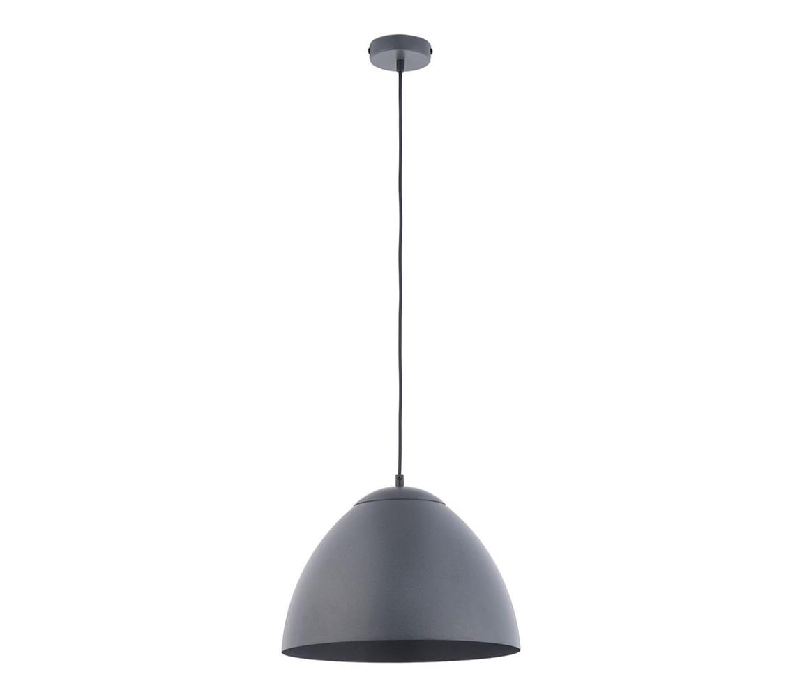 Żyrandol na lince FARO 1xE27/60W/230V szary