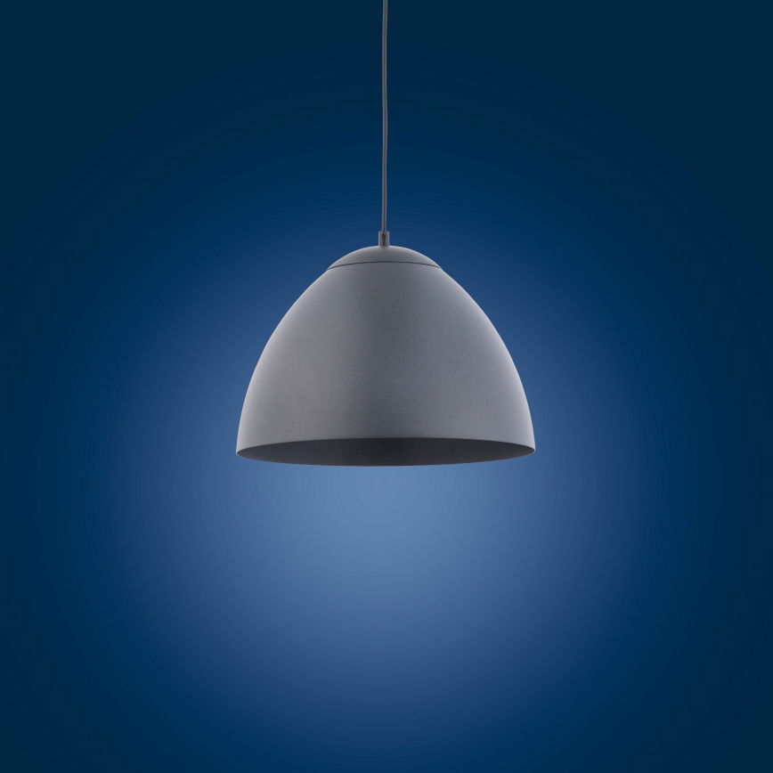 Żyrandol na lince FARO 1xE27/60W/230V szary