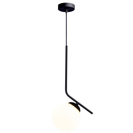 Żyrandol na lince FIRA 1xE27/60W/230V czarny