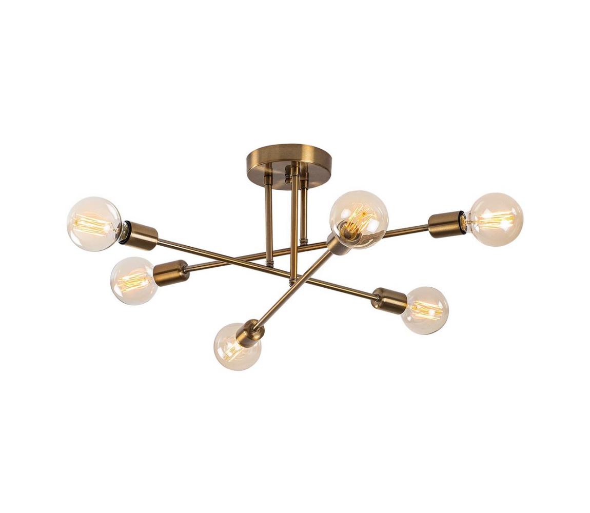 Żyrandol na lince FLOWER 6xE27/40W/230V