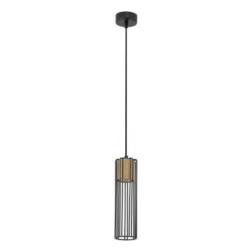 Żyrandol na lince FOBIA 1xGU10/25W/230V czarny/złoty