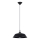 Żyrandol na lince FRIKA 1xE27/15W/230V śr. 34 cm czarny