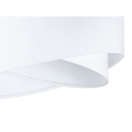 Żyrandol na lince GALAXY 1xE27/60W/230V biały/biały