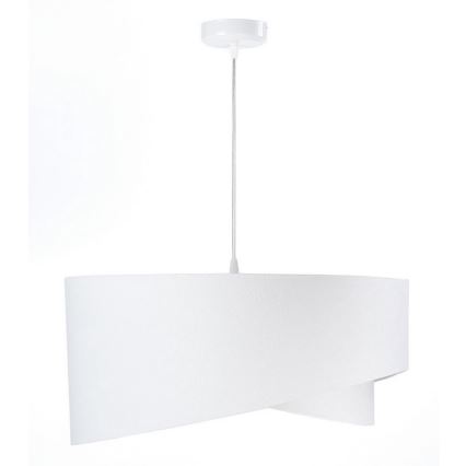 Żyrandol na lince GALAXY 1xE27/60W/230V biały/biały