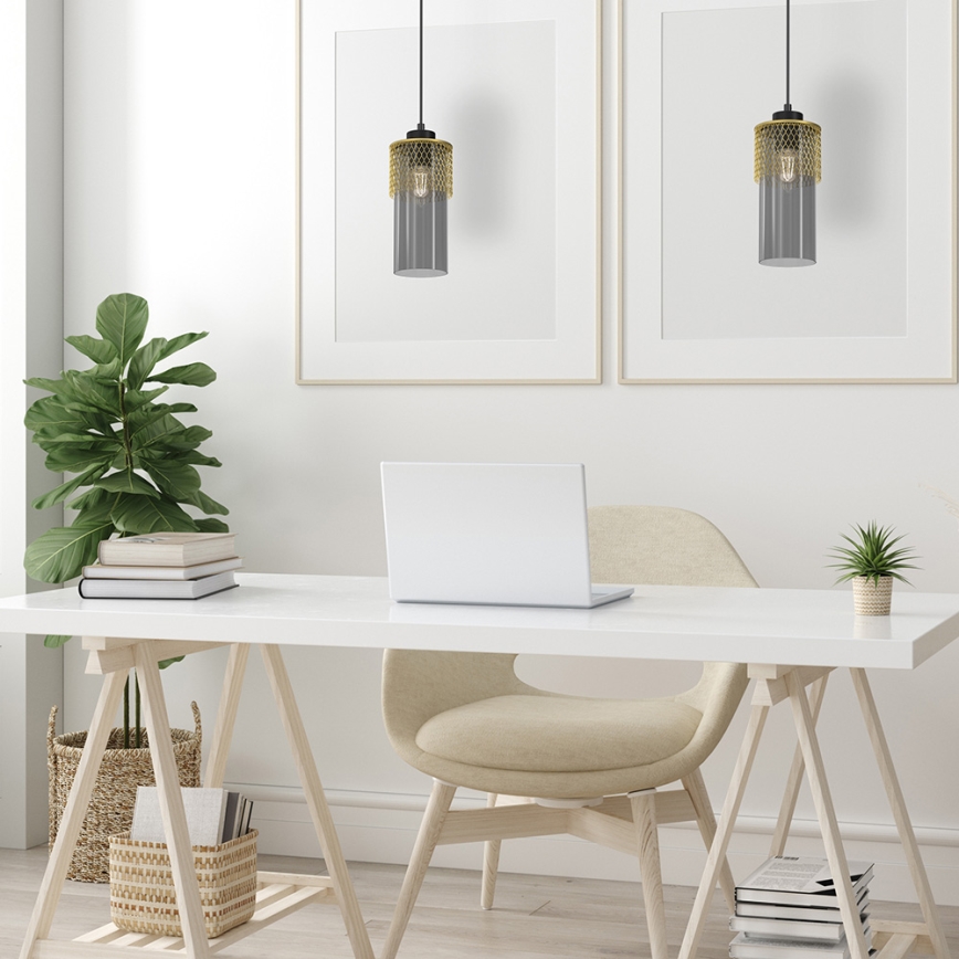 Żyrandol na lince GLAM 1xE27/60W/230V