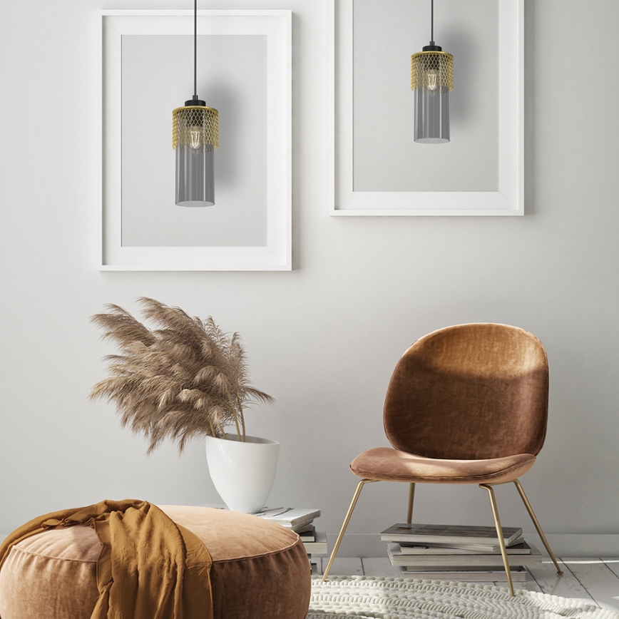 Żyrandol na lince GLAM 1xE27/60W/230V