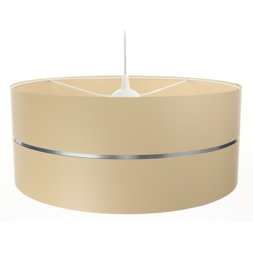 Żyrandol na lince GLAM HOME 1xE27/60W/230V śr. 40 cm beżowy