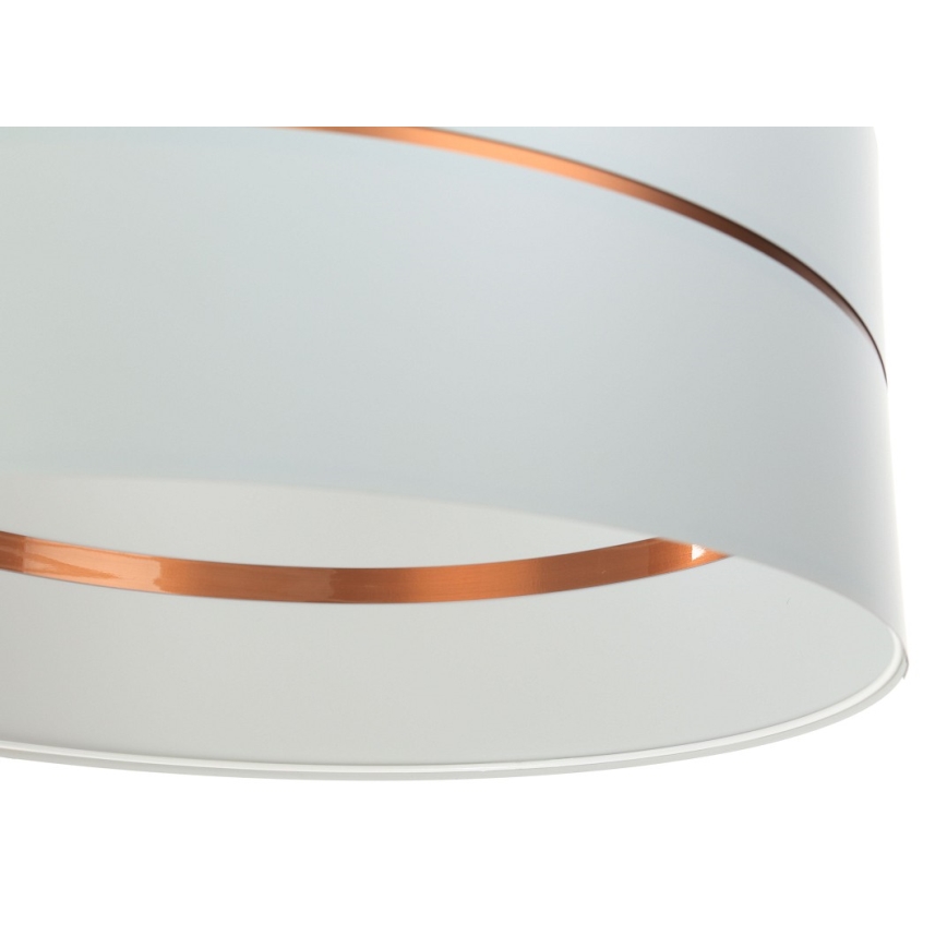 Żyrandol na lince GLAM HOME 1xE27/60W/230V śr. 40 cm biały