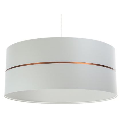 Żyrandol na lince GLAM HOME 1xE27/60W/230V śr. 40 cm biały
